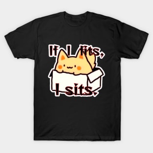 Zenith Purrball - If I Fits I Sits T-Shirt